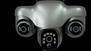 4G Камера видеонаблюдения с 3 объективами APPIX