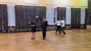 Фрагмент репетиции бала