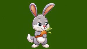 Заяц 2 продает марковку на рынке