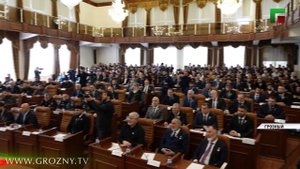 Рамзан Кадыров принял участие в расширенном заседании Политического совета «Единой России» по ЧР