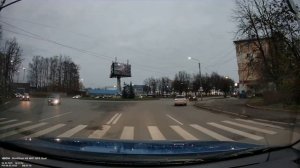 Не справился с поворотом