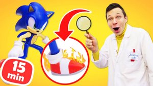Супер Соник и Доктор Ой: Весёлые приключения и игры в доктора! 🩺🚀