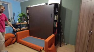 Шкаф-кровать трансформер (видео от покупателя)