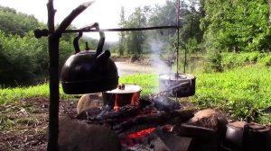 Костерок у реки - Владимир Мещеряков(С.Меркулов)