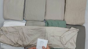 39790 Постельное белье комплектами H&M сток (хлопок, лен, муслин), 6пак, оптом