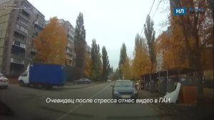 Парковка на встречке едва не закончилась аварией в Липецке