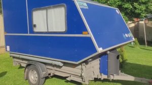 Самодельный караван на базе прицепа (вариант 5)