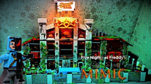 LEGO FNAF SECRET OF THE MIMIC | Костюмерное поместье Мюррея из Lego