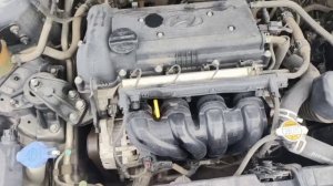 KC-392 Двигатель Hyundai Solaris RB G4FA — работа двигателя