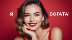 🎧 Медитация «Я богата!». Трансформация твоего подсознания на богатство!  [«Женское счастье»]