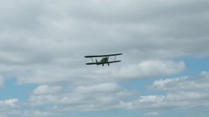 Реконструкция боя с участием самолета (Исторический фестиваль "Сибирский огонь" - 2018).