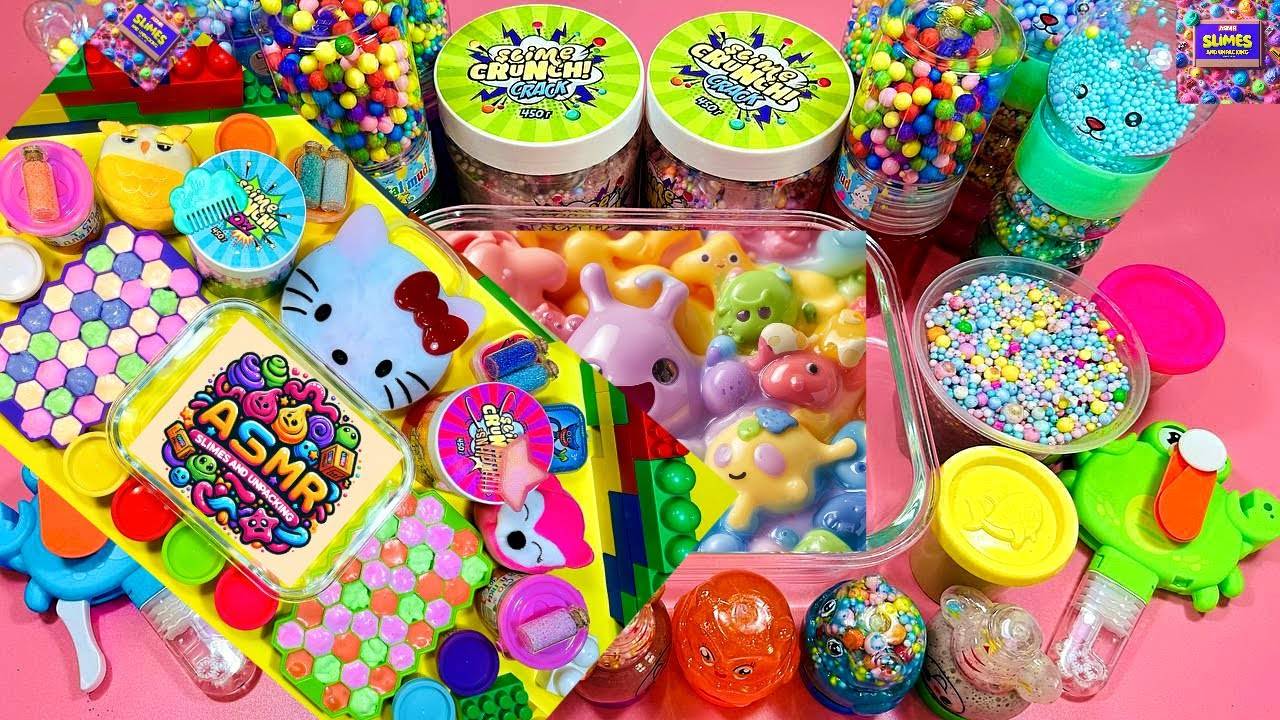 Самые красивые цвета слаймов, которые смешали своими руками