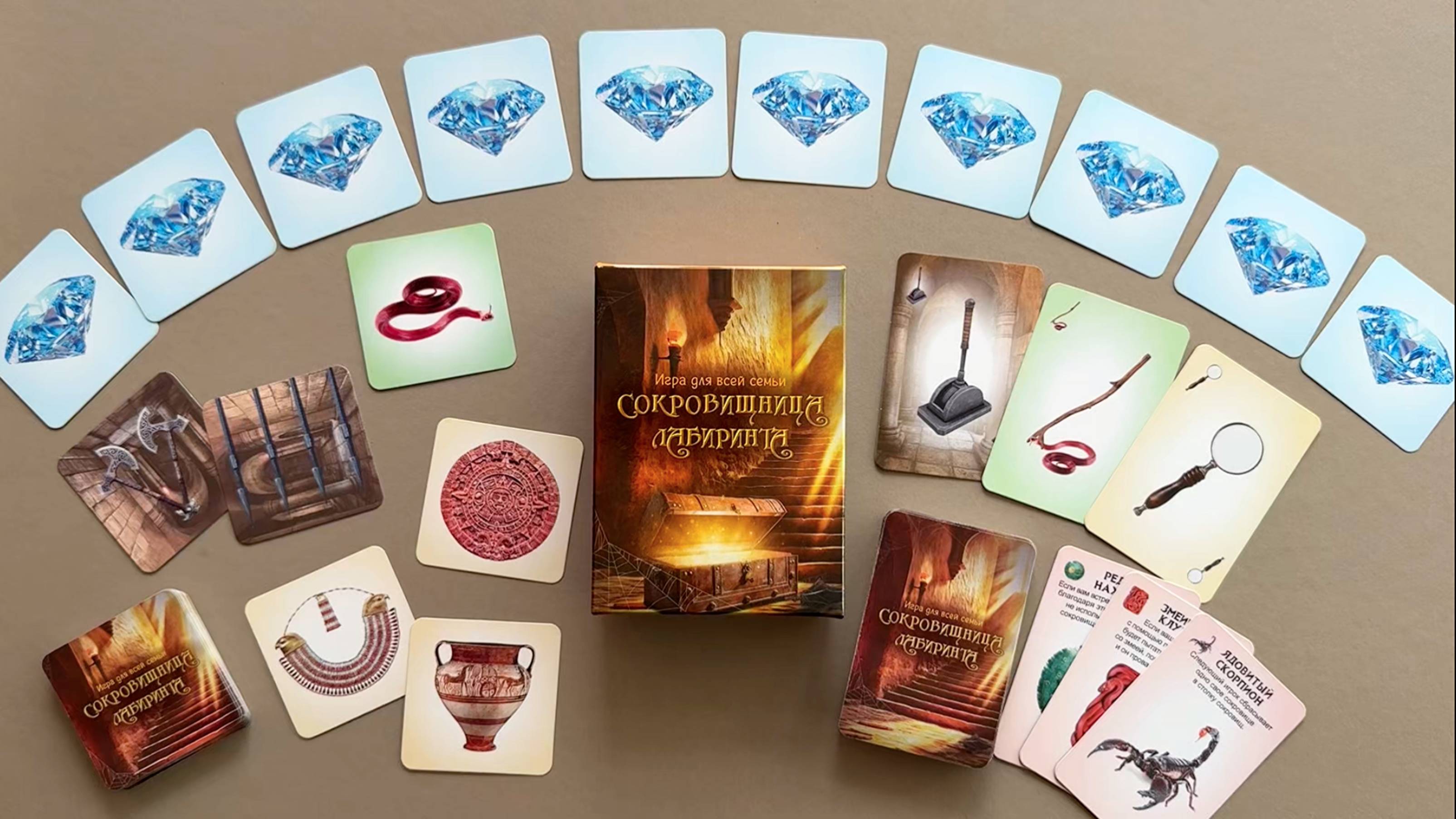 Пример партии в "Сокровищницу лабиринта" от КЛУБ ИДЕЙ смотреть онлайн