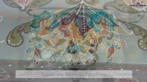 Фрагменты уроков курсов "Растительный орнамент в росписи"