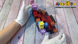 333824 Конструктор магнитный Lanson Toys Кубики подземелье 86дет с 3лет