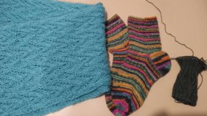 СП " Добиваю недовязы /4-2025" с Мариной Стоговой. Отчет# 44