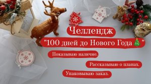 Челлендж "100 дней до Нового Года🎄" | Показываю наличие. | Болтаю про планы. | Упаковываю заказ.