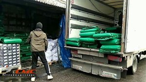 Поступление тентов ПВХ на наш склад. Всегда в наличии.