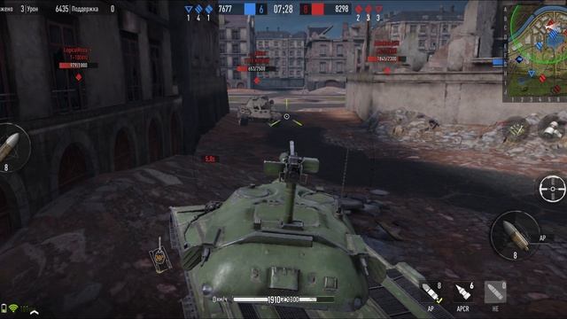 ЛЕГЕНДА ИС-7 ПОРВАЛ ВСЕХ!!! 13к УРОНА..