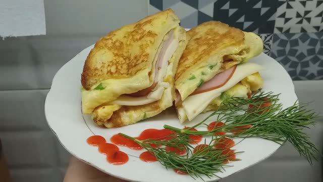 Вкусный завтрак. Бутерброды на скорую руку смотреть онлайн