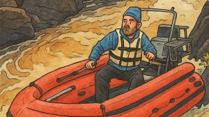 Впервые, спуск на водометной лодке порог ПАДУН.