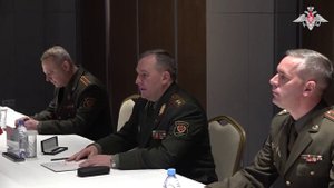 Двустороняя встреча Министра обороны РФ и Министра обороны Белоруссии на полях заседания СМО СНГ