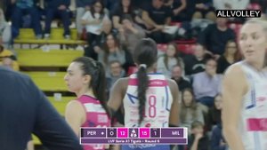Волейбол. Перуджа — Милан. Чемпионат Италии. Женщины/ Тур 6