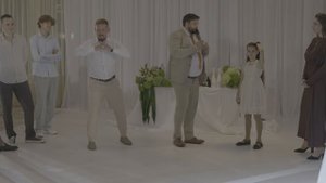 Смешные гости в свадебном конкурсе