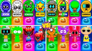 ВСЕ СПРУНКИ МЕГАМИКС 113-116 уровни - Мультики про Спрунке | МУЛЬТФИЛЬМЫ SPRUNKI в Tiles Hop