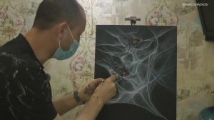 Тест Аэрографа  Iwata HP-CH HI-Line (H4100). (Бренд Anest Iwata). Часть 1