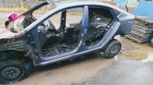 Боковина/лонжерон/порог/крыло заднее левое Hyundai Solaris II (2017-2025)