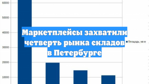 Маркетплейсы захватили четверть рынка складов в Петербурге