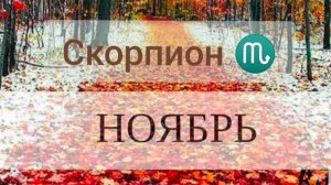 Скорпион ♏, ноябрь 2025