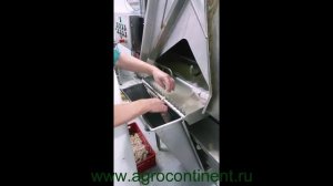 Линия очистки черевы, кишок свиней, МРС, КРС