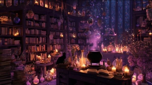 Время колдовства - Нежная мистическая музыка ведьминого дома, атмосфера магии и мистики