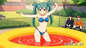 Купание перед хорошо проявившими себя