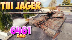 TIII Jager - 2 Фрагов 6.4K Урона • Слабый и непонятный! • Мир Танков