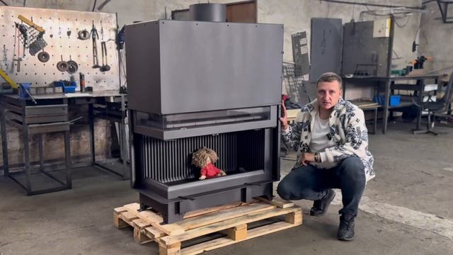 Новая комплектация каминной топки ESMA — шиберная задвижка теперь в базе!