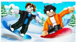 Roblox флексим на сноубордах