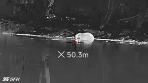 Ночная охота на бобра. Тепловизор SFH VARG 50RL #удачнаяохота #бобер #тепловизор