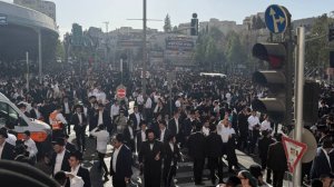 «Митинг миллионов»: ортодоксальные иудеи вышли на массовый протест в Иерусалиме