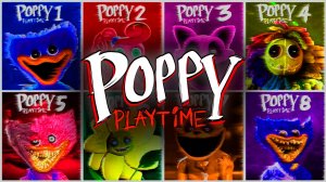 Poppy Playtime Глава 1, 2, 3, 4, 5, 6, 7 & 8 ПОЛНОЕ ПРОХОЖДЕНИЕ И СЕКРЕТНАЯ КОНЦОВКА Poppy Playtime
