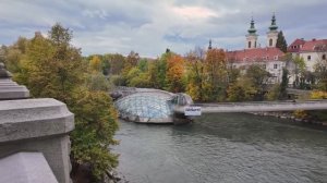 Потрясающие осенние краски в Граце, Австрия 🇦🇹 — пешая экскурсия по старому городу в формате 4K