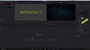 87. Neon Text effect in DaVinci Resolve Fusion