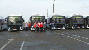 АВТОБУСЫ НА ПРИРОДНОМ ГАЗЕ ПОПОЛНИЛИ АВТОПАРК АЧИНСКА