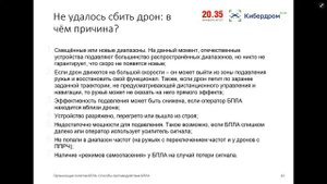 Организация полетов беспилотных авиационных систем. Противодействие БВС