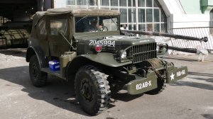 Американский связной автомобиль Dodge WC-57, выставка "Моторы Войны", 4 октября 2025