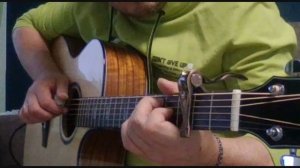 Гудбай Америка(Наутилус) на гитаре.