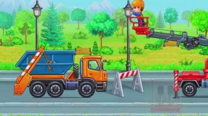 МУЛЬТИК МАШИНКИ ВИДЕО ПРО МАШИНКИ СОБИРАЕМ МУСОРОВОЗ МУЛЬТФИЛЬМЫ ЦВЕТНЫЕ МАШИНКИ ДЛЯ ДЕТЕЙ ТВ