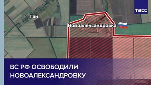 ВС РФ освободили Новоалександровку